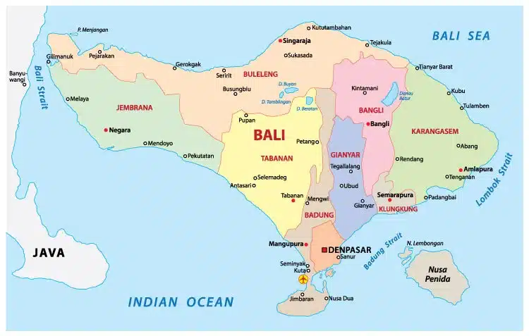 Bali Map